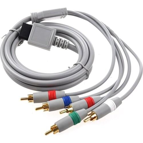 HOT-RCA component YPbPr audio video AV cable 1.7 m for the Nintendo Wii