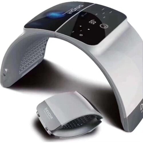 Imported led folding spectrometer seven color photon skin rejuvenation instrument pdt ball acne beauty equipment