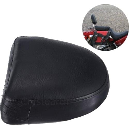 Motorcycle Rear Passenger Sissy Bar Backrest Cushion Pad For Harley Chopper VRSC V-Rod 2002 2003 2004 2005 2006 02 03 04 05 06