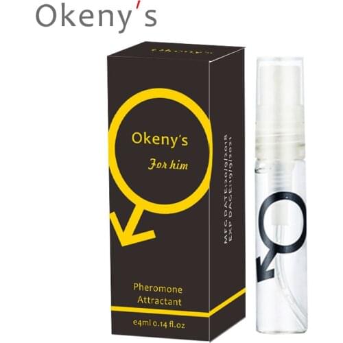 Male Perfumed Spray Classic Cologne Spray Long Lasting Fragrance Pheromone Men Perfume Sexy Flirt Perfumed for Men Lubricant 4ml