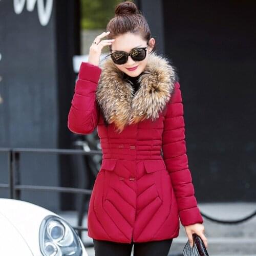 New Autumn Winter Womens Large Jackets Long Hooded Thicken Wadded Jacket Female Overcoat Mulheres Casaco LX958