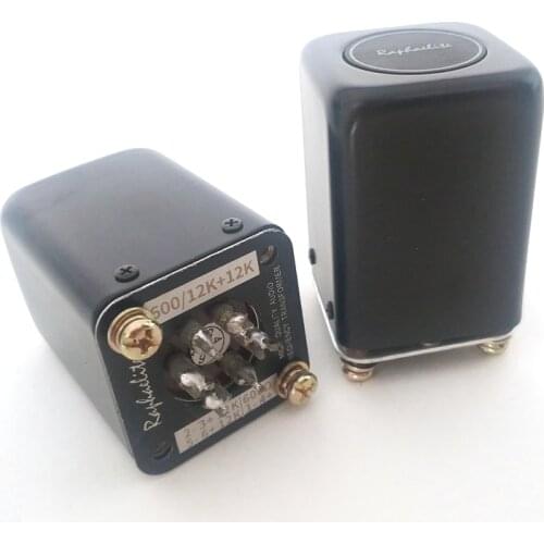 Raphaelite 600: 12K + 12K (1: 4 + 4) Permalloy transformer, inverter transformer. Frequency response 9Hz-100KHz -1dB