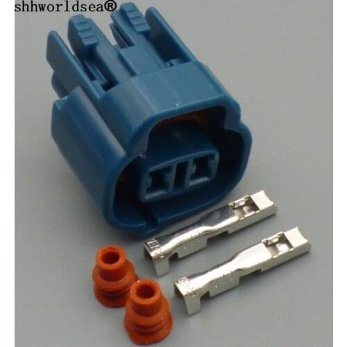 Shhworldsea 1set 2 Pin Car Waterproof fog lamp plug case for Sumitomo 6189-0031 Automotive Connector Female Auto Plug