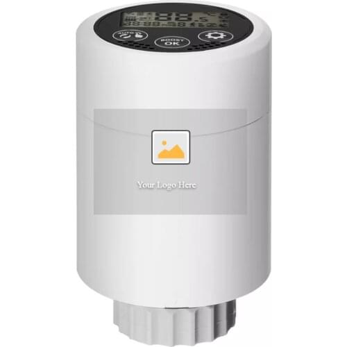 ZigBee Smart TRV Radiator Valve Thermostat Weekly Programmable Alexa Voice Control Compatible with Tuya App And Smart Life