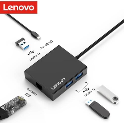 Lenovo USB C HUB Type C to Multi USB 3.0 HDMI Adapter Dock For Huawei MateBook E X Pro MagicBook Pro Tablet USB-C Splitter Port