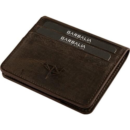 Vintage Leather Men Card Wallet Wallet