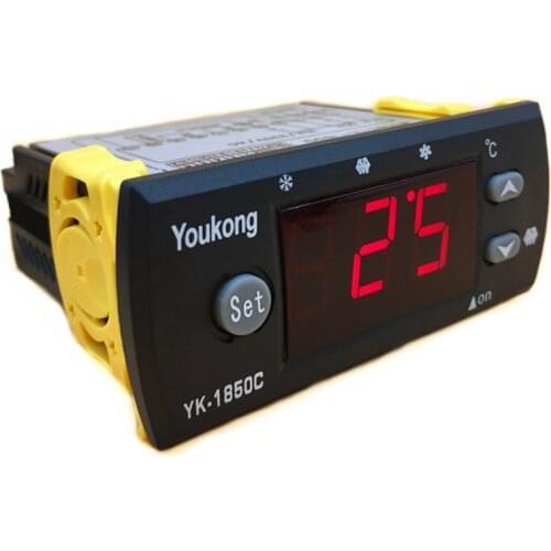 YK-1850 10A built-in relay/ice cream freezer wind refrigerator waterproof thermostat/low temperature controller thermoregulator