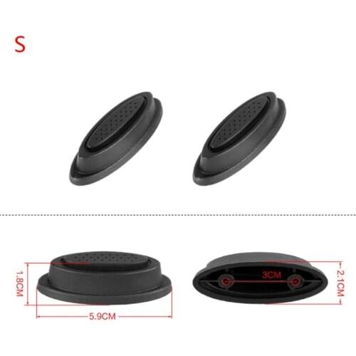 1Pair Replacement Plastic Stud Luggage Feet Pads for Luggage Bags Suitcase Stand Feet