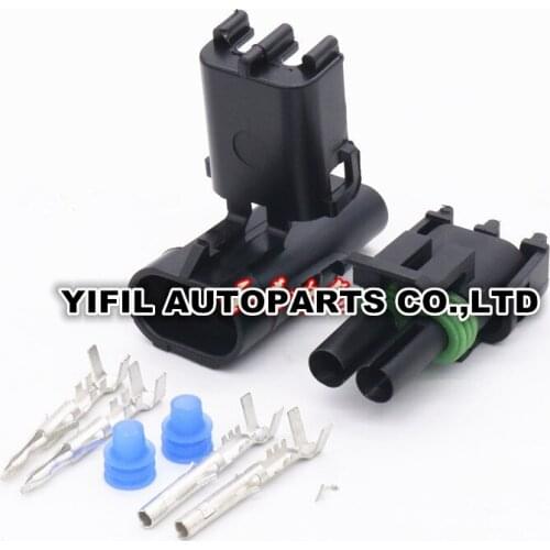 10sets/lot 2 Pin/Way Big Current High Power Plug Automotive Connector DJ3021Y-2.5-11/21