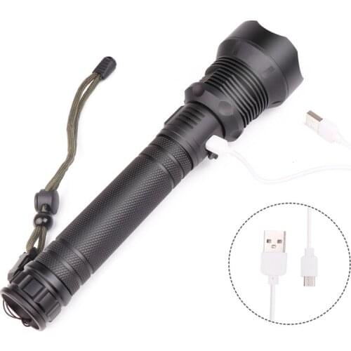 120000LM Led Flashlight Super Bright xhp70 torch 18650 or 26650 Rechargeable HOT