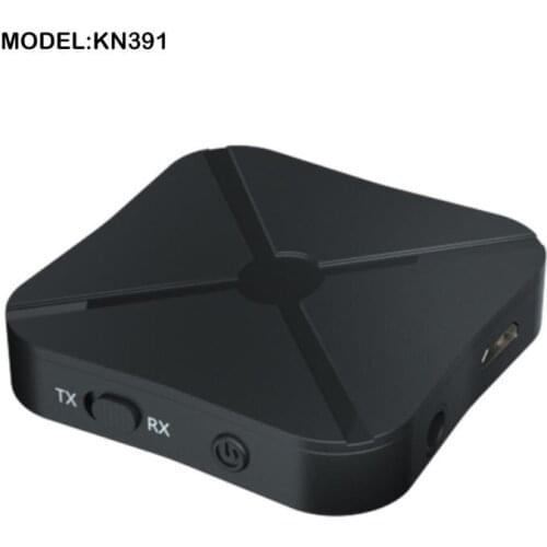 2-in-1 Bluetooth 5.0 Audio Transmitter Receiver AUX RCA 3.5MM Jack USB Music Stereo Wireless Adapters For Car TV PC Headphone