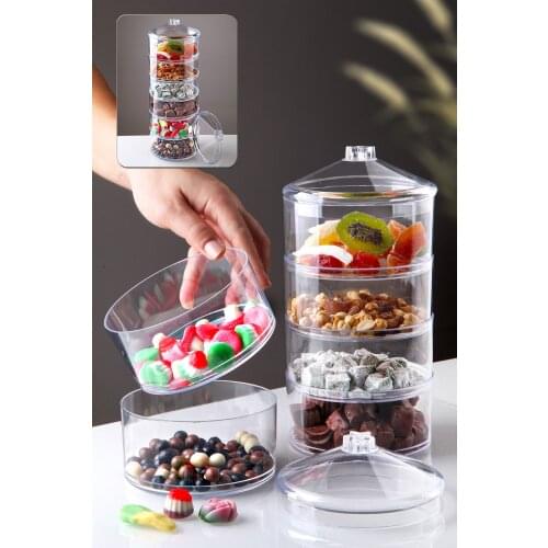 6 Layer Detachable Practical Kitchen Storage Container, Quality Home Appliances, Sugar, Spice, Fruit, For Vegetable Enclosure