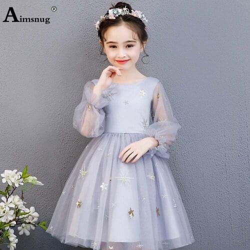 Бальные платья для девочек Aimsnug China At AliExpress