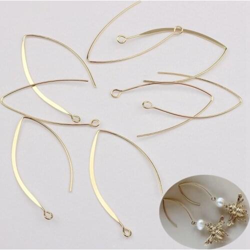 Earrings Making Accessories Golden Geometrically Adjustable Earrings Base Connectors Linker 6pcs/lot DIY Fashion Drop Earrings