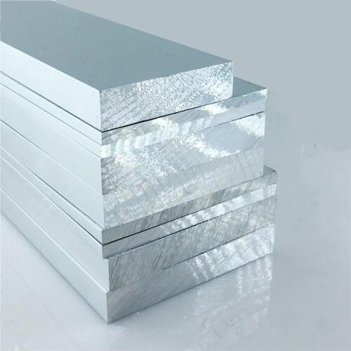 6063-T5 Aluminium plate 10mmx80mm length 360mm 370mm aluminum alloy oxidation thickness 10mm width 80mm