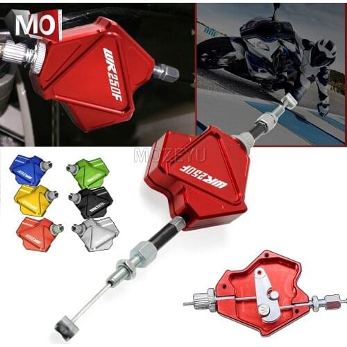 Motorcycle CNC Aluminum Stunt Clutch Lever Easy Pull Cable System For YAMAHA WR250F WR 250F 250 WR250 F 2005-2018 2017 2016 2015