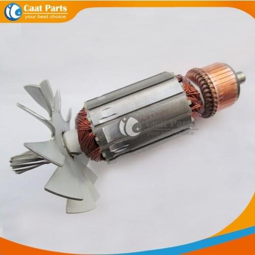 Free shipping! AC 220V 11-Teeth Drive Shaft Electric Circular saw Armature Rotor for Makita 4107B , High-quality