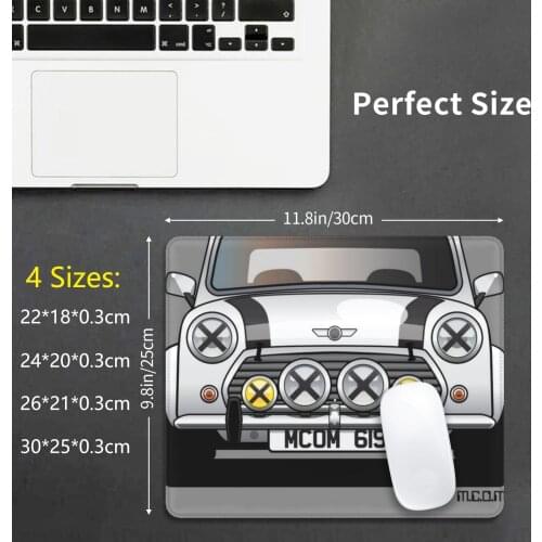 Design Icons : British M1n1 C00per 1300 Mouse Pad DIY Print Car Car Art Drawing Cars Rally Rallye Lights