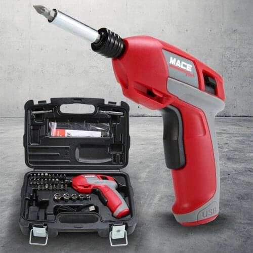 4.2V Electric Screwdriver Set With Light Cordless Drill USB Rechargeable 600mAh Lithium Battery Wireless Power Driver Power Tool