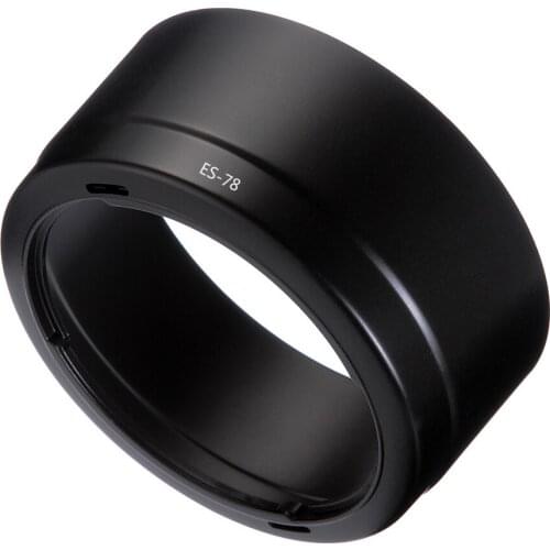 ES-78 Bayonet Mount Lens Hood cover 72mm For Canon EF 50mm f1.2L USM camera