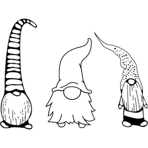 Dwarf Transparent Clear Silicone Stamp Seal for DIY scrapbooking photo album Decorative clear stamps A1061