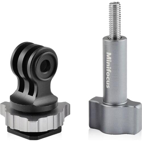 Hot Shoe Mount Adapter Tripod Screw for Action Camera GoPro Hero 9 Go Pro Hero 8 7 6 5 4 Max Osmo Action Camera Cold Shoe Mount