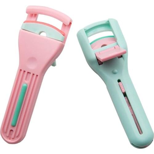 Multifunctional Eyelash Curler Portable Eyelash Curler Plastic Eyelash Comb Mini Curler Eyelash Brush Eyelash Tool Wholesale