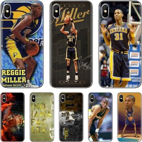 For Huawei P30 P40 P20 P7 P8 P9 P10 Lite Plus Pro 2015 2016 2017 Mini Soft Covers Star-basketball-C-player-Reggie-Miller-USA