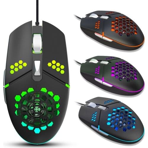 New Gaming Mouse 8000dpi High-precision Adjustable Wired Mouse Anti-sweat Ergonomic ESports Mouse For PC Laptop E-Sports Mouse