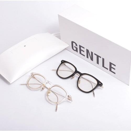 2021 New Fashion titanium metal Reading glasses women men GENTLE Booster Women Men Eyeglasses Frames For Prescription lens