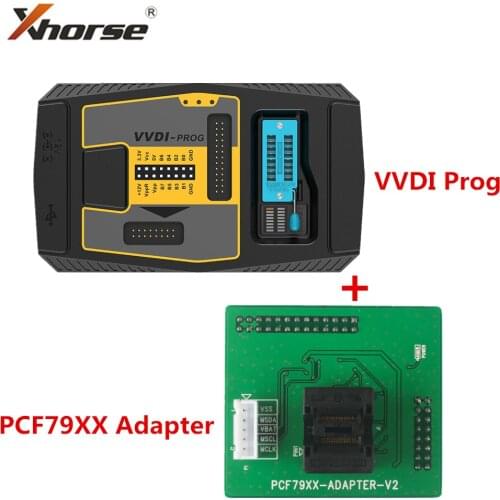 Original Xhorse VVDI PROG Programmer V4.9.5 VVDIPROG Get Free PCF79XX Adapter