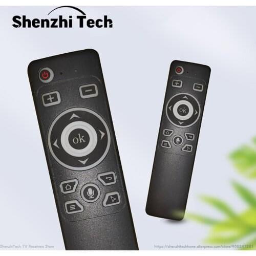 MT3 Air Mouse Learning Remote Control with Google Assistant IR USB Plug and Wireless Universal Controller for Smart TV Box IPTV