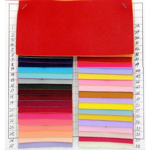 Super thicker 1.4mm Factory wholesale high quality cheap color side cross pattern synthetic leather bags leather fabric material