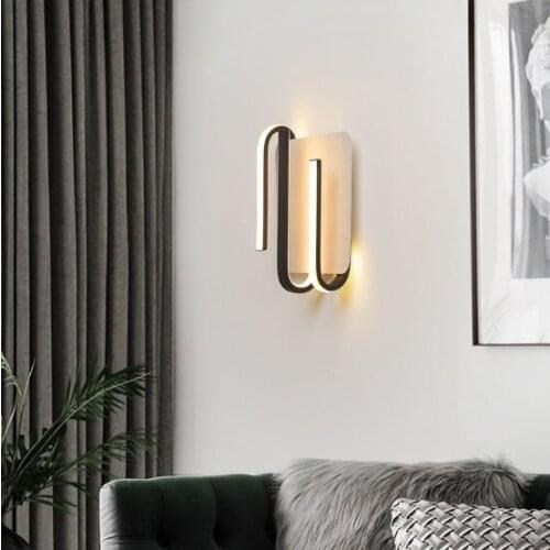Creative aisle lamp led fashion personality balcony porch ceiling lamp new living room bedroom bedside wall lamp