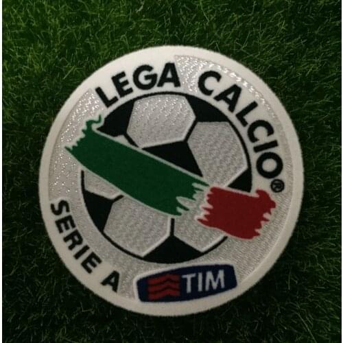 2005-2008 TOPPA SERIE A TIM PATCH ITALY LEAGUE LEGA CALCIO PATCH with 3 Flag