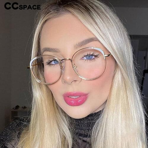 48260 TR90 Anti Blue Women Glasses Frames Cat Eye Optical Fashion Computer Glasses