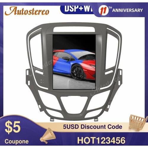 4G SIM Tesla Style Android 9.0 Car Player GPS Navigation For Buick Regal 2014-2018 Stereo Head Unit Multimedia Player Auto Radio