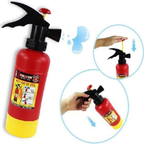 Big Fire Extinguisher Water Gun Toy Fireman Cosplay For Kids Toys Outdoor Summer Beach Toy 95AE