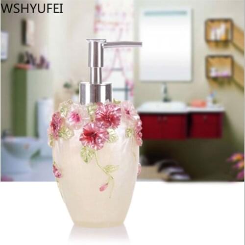 New fashion lotion bottle Press type Portable perfume shower gel storage bottle Hotel home bathroom decoration WSHYUFEI