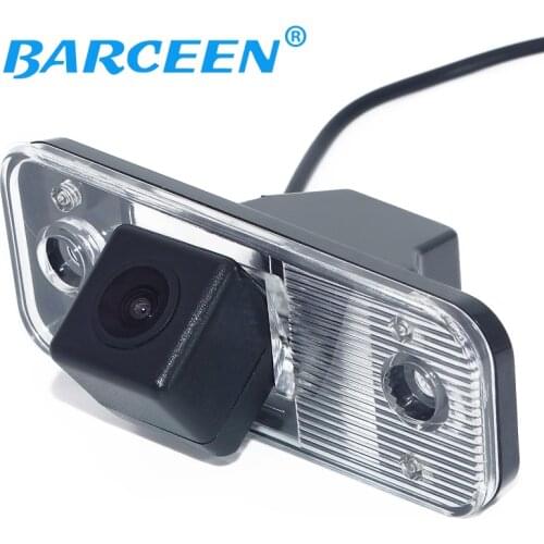 Original fitting rear car camera for HYUNDAI SANTA FE Santafe Azera in car camera license plate camera rearview system Promotion