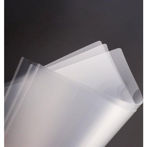 H05B 20 Pcs Clear Presentation Files Paper Cover Transparent Binding Report A4 Folder for business Documents School Projects