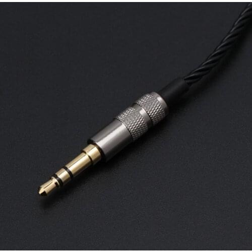1.2M Twist Headphone Cable Replacement 3.5MM Male to 3.5MM Male Audio Core Adapter for SOLO Car AUX Wire New