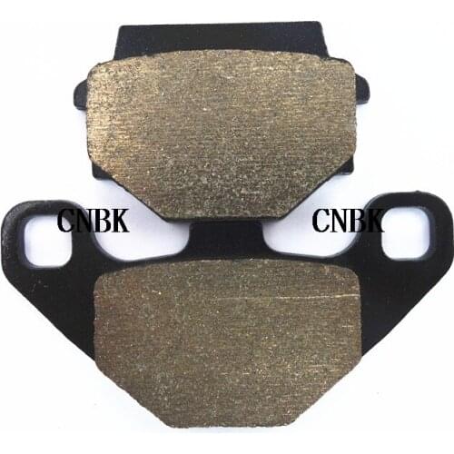 Front Rear Brake Pad for MALAGUTI America 50 91&up F10 Jet Line 91-93 APRILIA Pegaso 650 91-96 MZ MUZ Baghira Mastiff 00 - 05