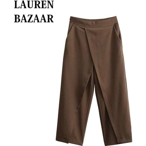 LAUREN BAZAAR Women's Trousers Harem Pants