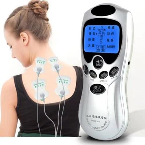 Digital Therapy Massager Muscle Stimulator Electrostimulation 8 models Electric herald Tens Machine Acupuncture Body Massage Ele