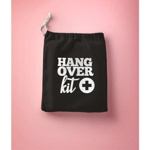 Hangovers kit bag customize bachelorette favor gift bags groomsman party survival kit recovery bags welcome bag bridesmaid gift