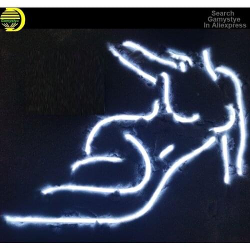 Neon Sign F10kv or Girl Body Lady Glass Tubes Wall Decor Light Sexy Club Room Hotel Arcade Impact Attract light Neon Light Board