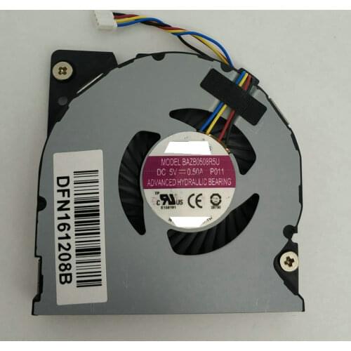 Brand new original fan FOR AVC DC05V 0.53A -16E15 DFN161022B 4 lines ultra-thin laptop cooling fan BAZB0508R5U 55x55x8mm