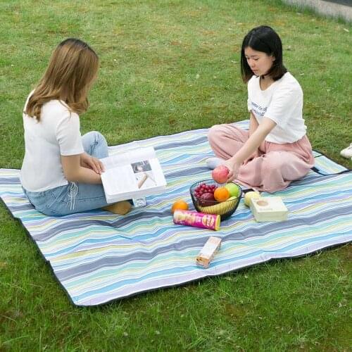 OTHERHOUSE 150x200cm Camping Mat Table Cloth Folding Camping Mattress Outdoor Waterproof Beach Picnic Blanket Hiking BeachPad