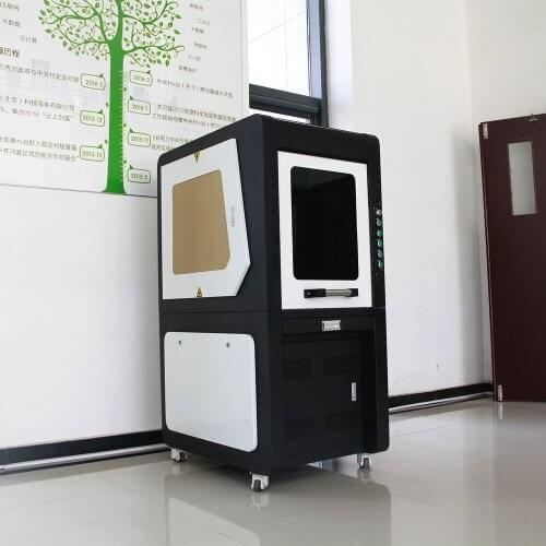 30W Fully Shield Fiber Laser Marking Machine Metal Marking Machine Laser Engraver Machine Nameplate Laser Marker Aluminum